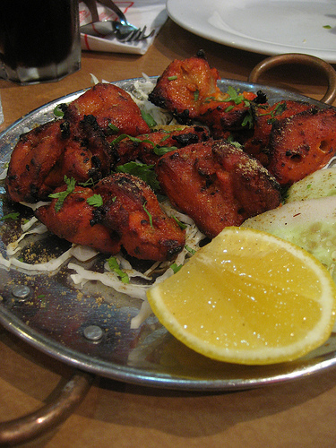 sizzling chicken-tikka